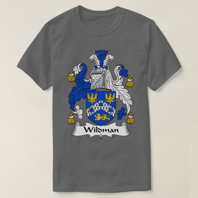 T-shirt Armoiries de Wildman Family Crest (Design devant)