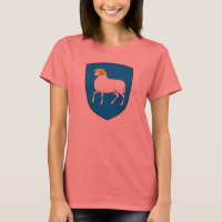 T-shirt armoiries des îles Féroé