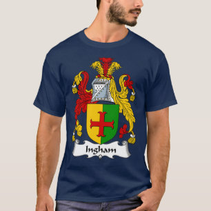 T-shirt Armoiries d'Ingham Famille Crest