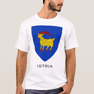 T-shirt Armoiries d'Istrie Patrimoine Adriatique