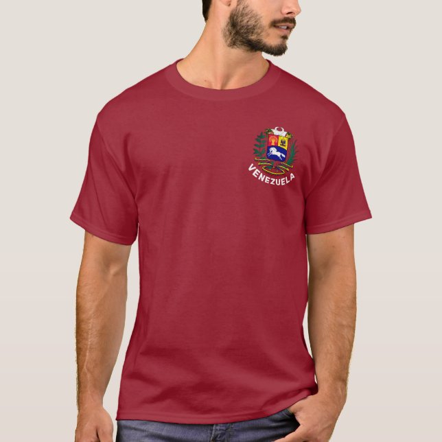 T-shirt Armoiries du Venezuela (Devant)