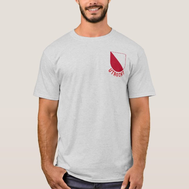 T-shirt Armoiries d'Utrecht - Pays-Bas (Devant)