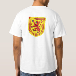T-shirt Armoiries Rampant Lion D'Écosse