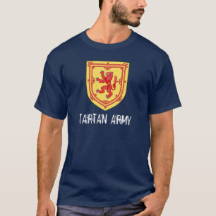T-shirt Armoiries royales de l'armée tartane écossaise T-S