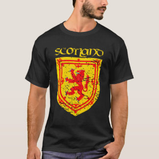 T-shirt Armoiries Royales De L'Écosse Lion Rampant N