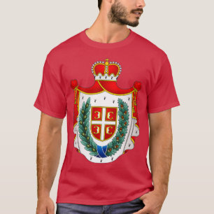 T-shirt Armoiries traditionnelles de Voïvodine Serbie