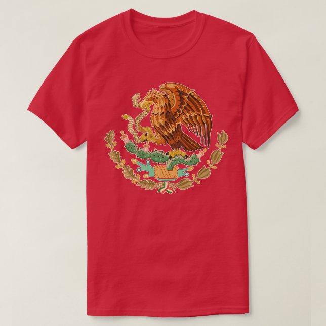 T-shirt Armoiries vintages du Mexique (Design devant)