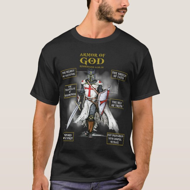 T-shirt Armor De Dieu Christian T Chemt (Devant)