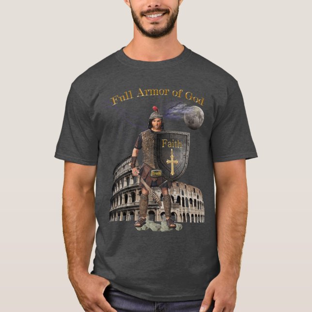 T-shirt Armure complète de DIEU (Devant)