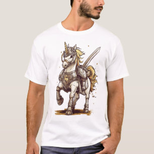 T-shirt Armure de Chevalier Licorne (1)