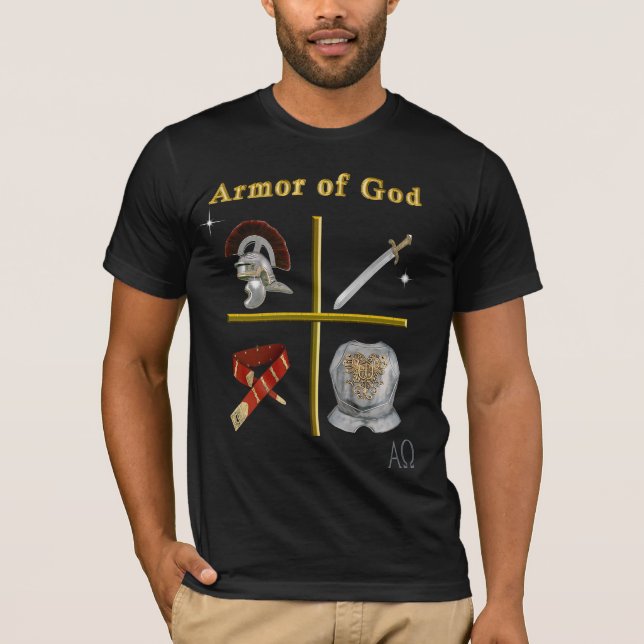 T-shirt Armure de Dieu (Devant)