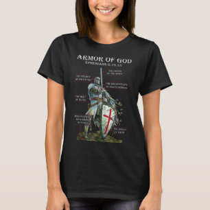 T-shirt Armure De Dieu Bible Verse Cool Don Pour Religieux