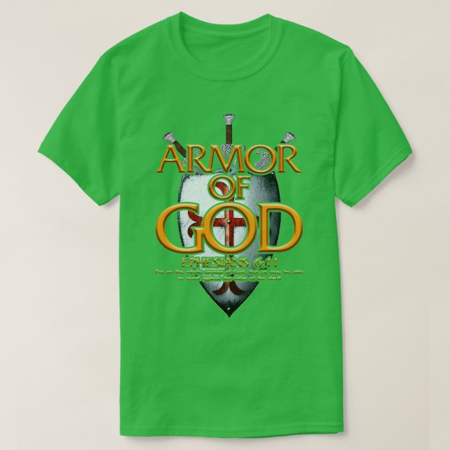 T-shirt Armure De Dieu Éphésiens (Design devant)