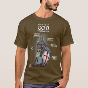 T-shirt Armure De Dieu Éphésiens 6 10 18 Bible