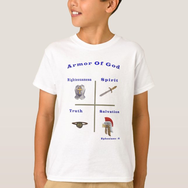 T-shirt Armure de Dieu produits (Devant)