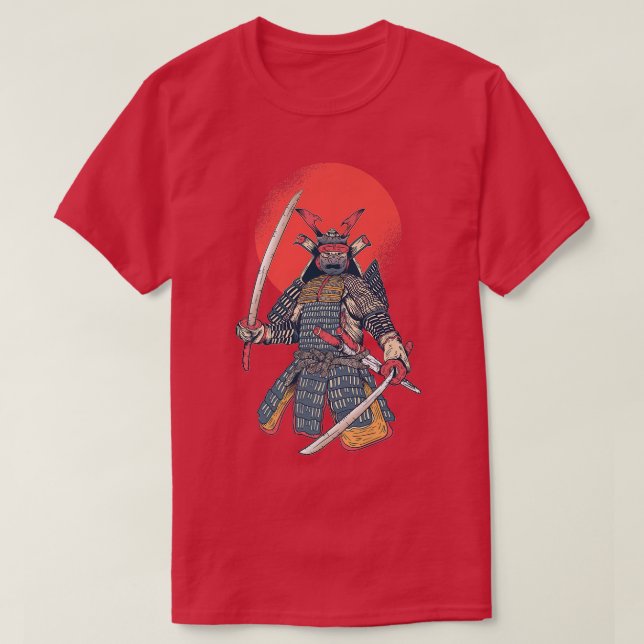 T-shirt Armure de guerrier japonais Samurai  (Design devant)