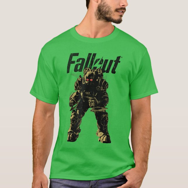 T-shirt Armure de puissance Fallout (Devant)