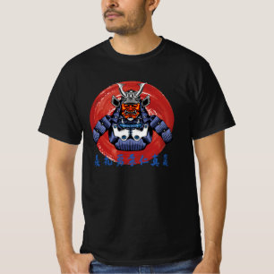T-shirt Armure de Samouraï Rétro - Conception de Samouraï