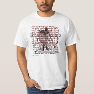 T-shirt Armure des marchandises chrétiennes de Dieu