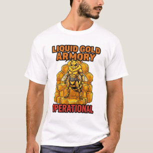 T-shirt Armurerie d'Or Liquide Abeille Opérationnelle