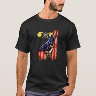 T-shirt Army Chemical Corps Branch American Flag