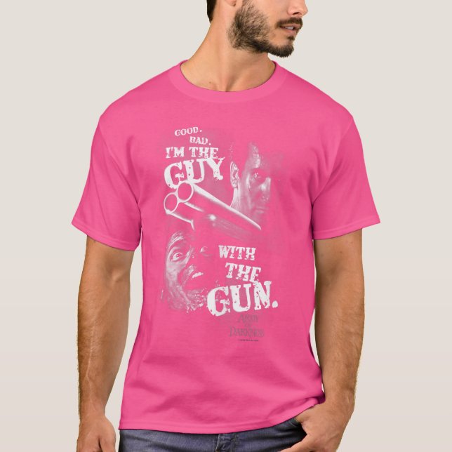 T-shirt Army of Darkness Guy With the Gunankop fille (Devant)