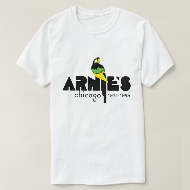 T-shirt Arnie's Restaurant, 1050 N. State St., Chicago, IL (Design devant)