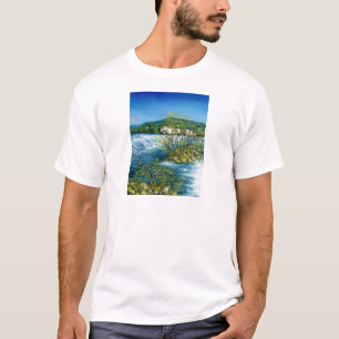 T-shirt ARNO RIVER À ROVEZZANO Florence Paysage toscan