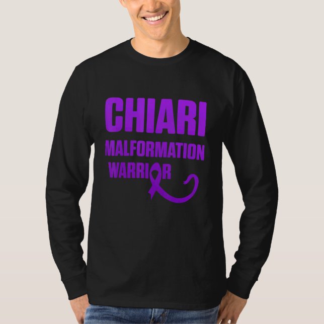 T-shirt Arnold Chiari Malformation Warrior Fight Awareness (Devant)