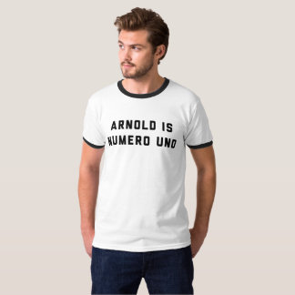 T-shirt Arnold est haltérophilie de l'ONU de Numero