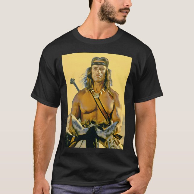 T-shirt Arnold Schwarzenegger, Conan le Barbare (Devant)