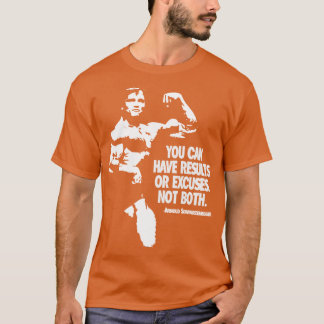 T-shirt Arnold Schwarzenegger Motivational