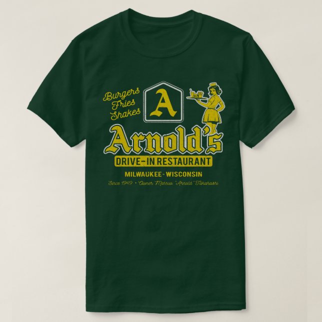 T-shirt Arnolds Conduit À Worn (Design devant)