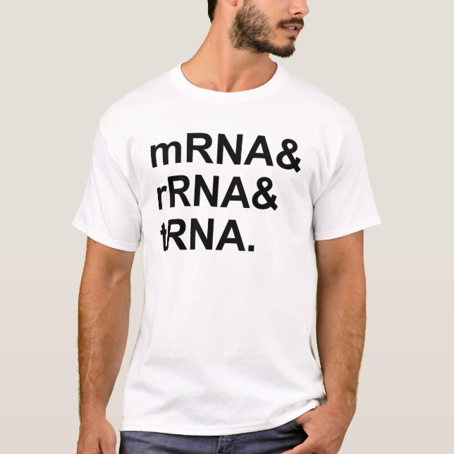 T-shirt ARNr m | Types d'ARN (Devant)