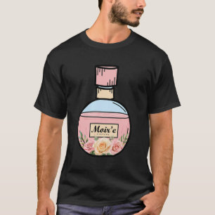 T-shirt Aroma Aromachologie Parfum Bouteille