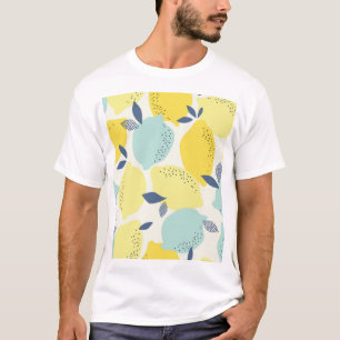 T-shirt Arômes d'agrumes, motif transparent et vivant.