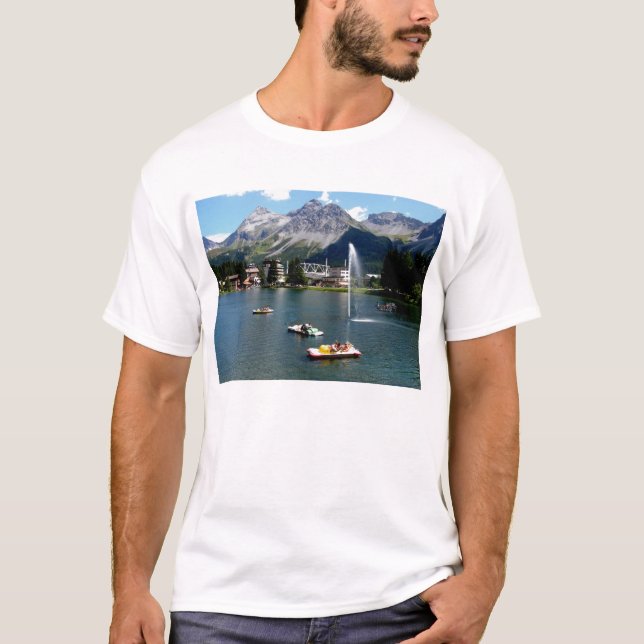 T-shirt Arosa en Suisse (Devant)