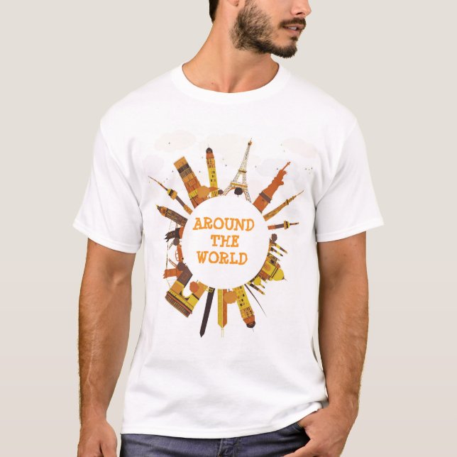 T-Shirt Around The World (Devant)