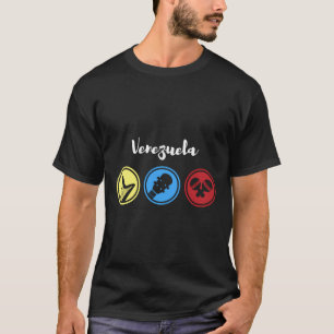 T-shirt Arpa Cuatro Y Maraca Musique vénézuélienne