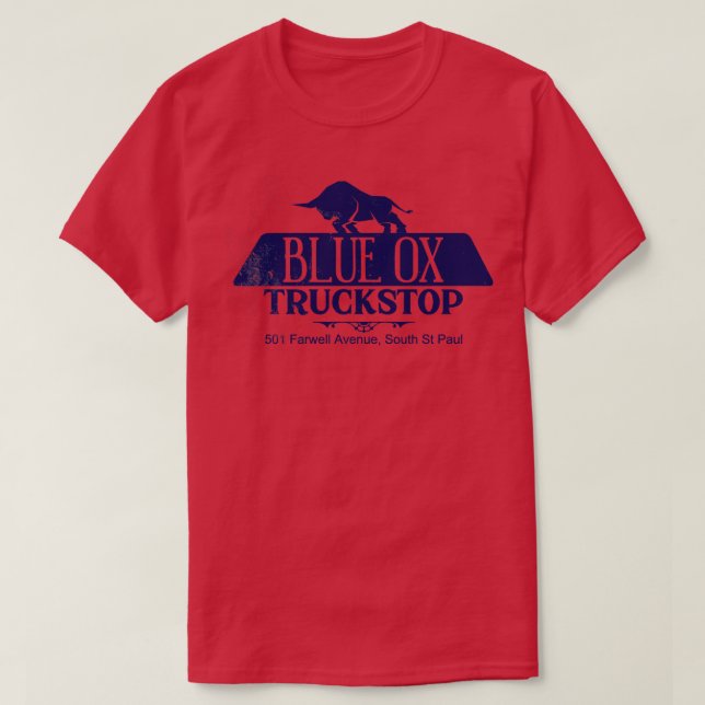 T-shirt Arrêt Blue Ox de FARGO (Design devant)
