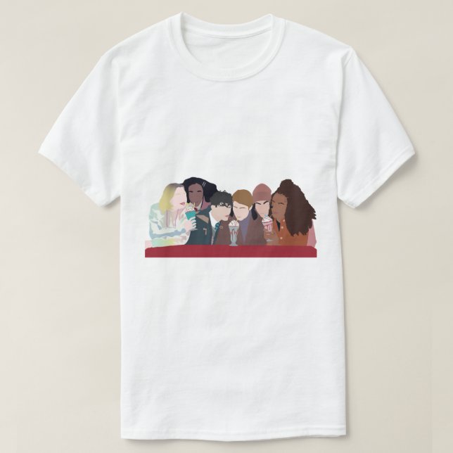 T-shirt arrêt du coeur (Design devant)