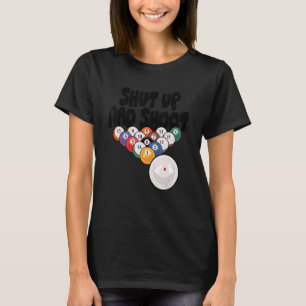 T-shirt Arrêt Et Tirer Billards Billard Lecteur Snooker Cu