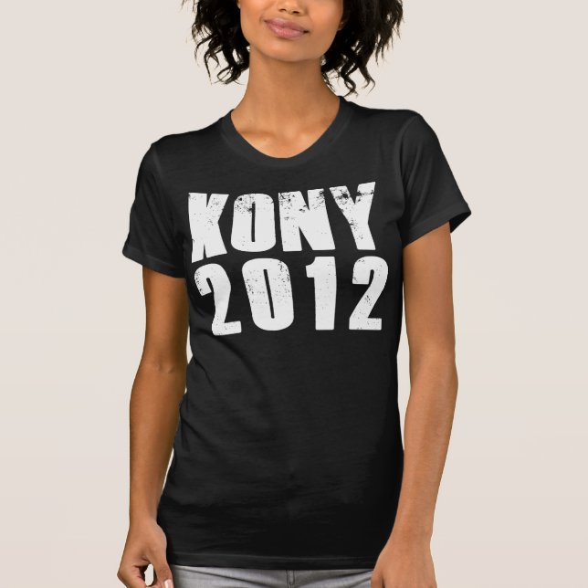 T-shirt Arrêt Joseph Kony de Kony 2012 (Devant)