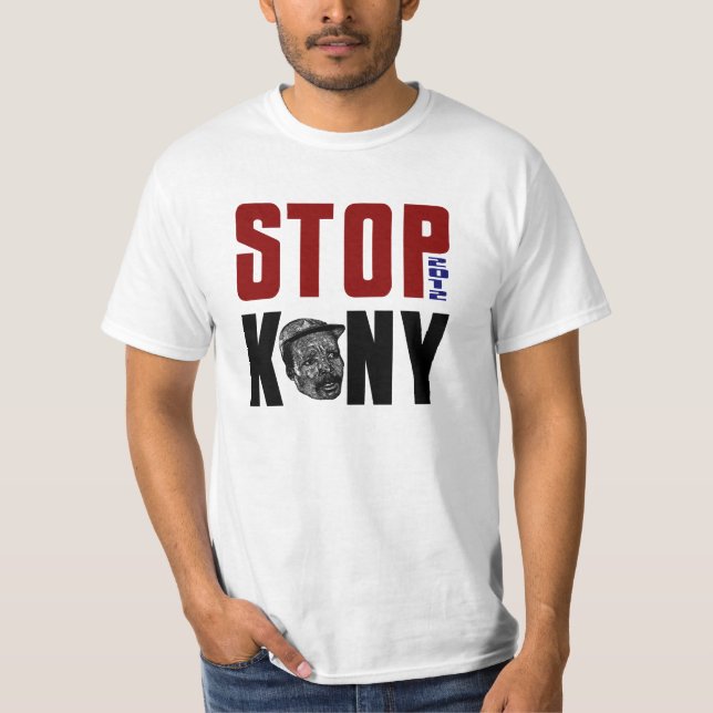 T-SHIRT ARRÊT KONY - 2012 (Devant)