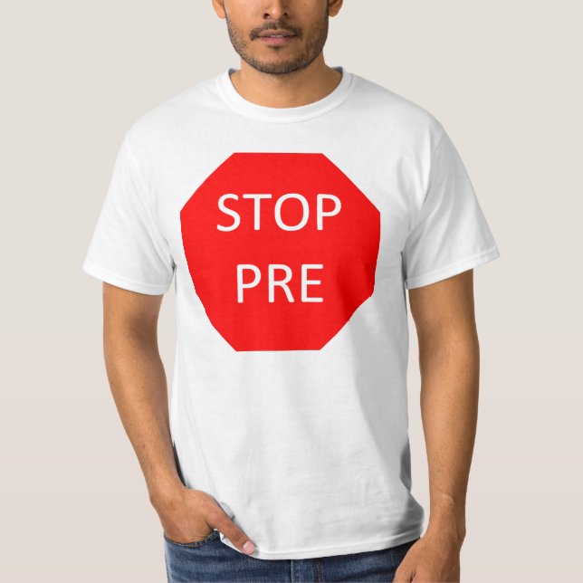 T-shirt Arrêt pré (Devant)