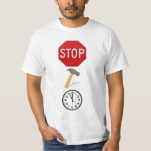 T-SHIRT ARRÊT ! TEMPS DE MARTEAU