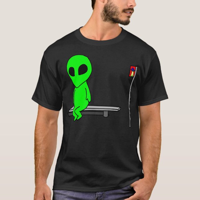 T-shirt Arrêt UFO (Devant)