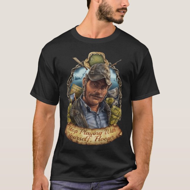T-shirt Arrête de jouer avec tes amis (Devant)