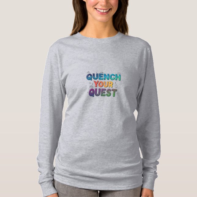 T-shirt Arrête Ta Quête. (Devant)