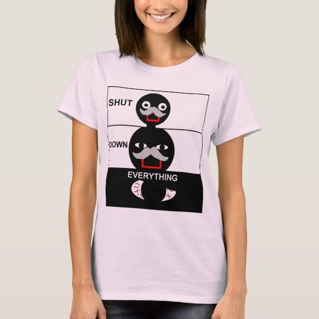 T-shirt Arrêté tout (Devant)